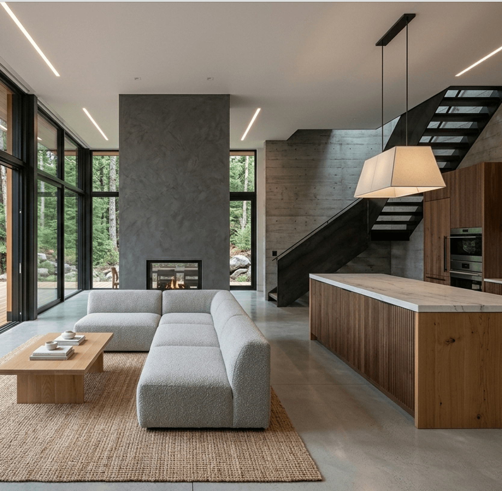 Luxury Living Space Design | Legacy Craftsmanship by Masters Construction Group