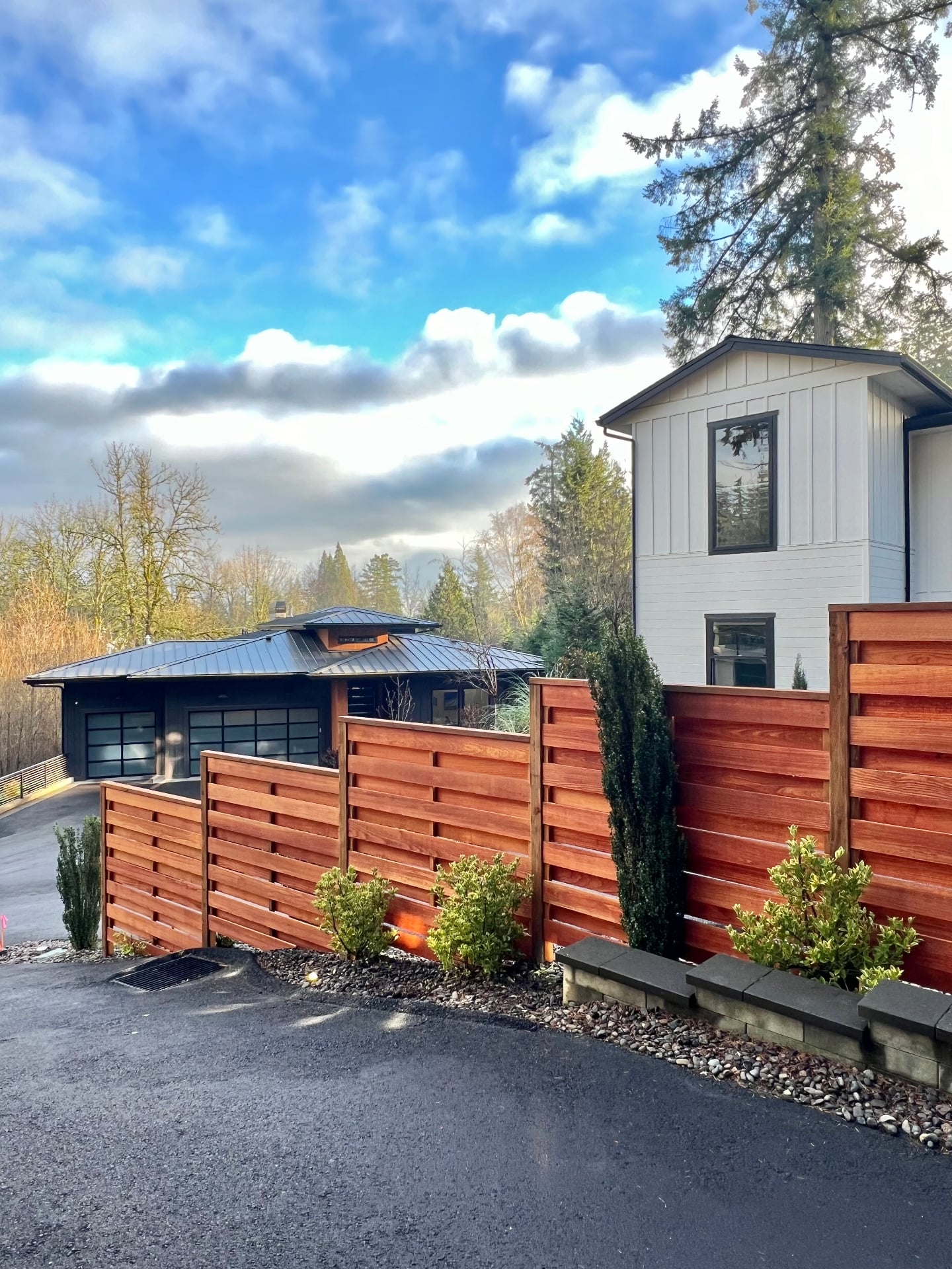 West Linn · Horizontal Cedar & Modern Home