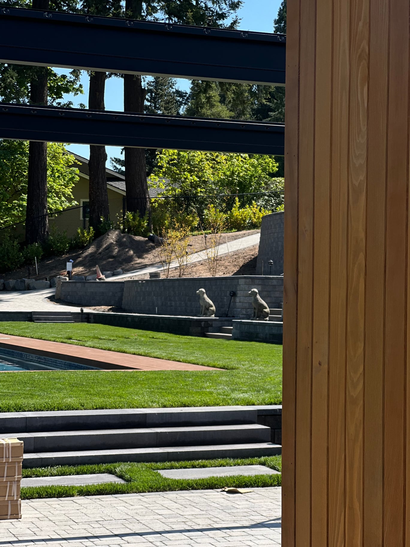Lake Oswego · Estate Retaining Wall & Fence