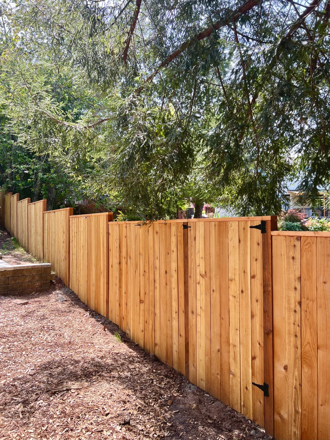West Linn · Cedar Privacy Fence