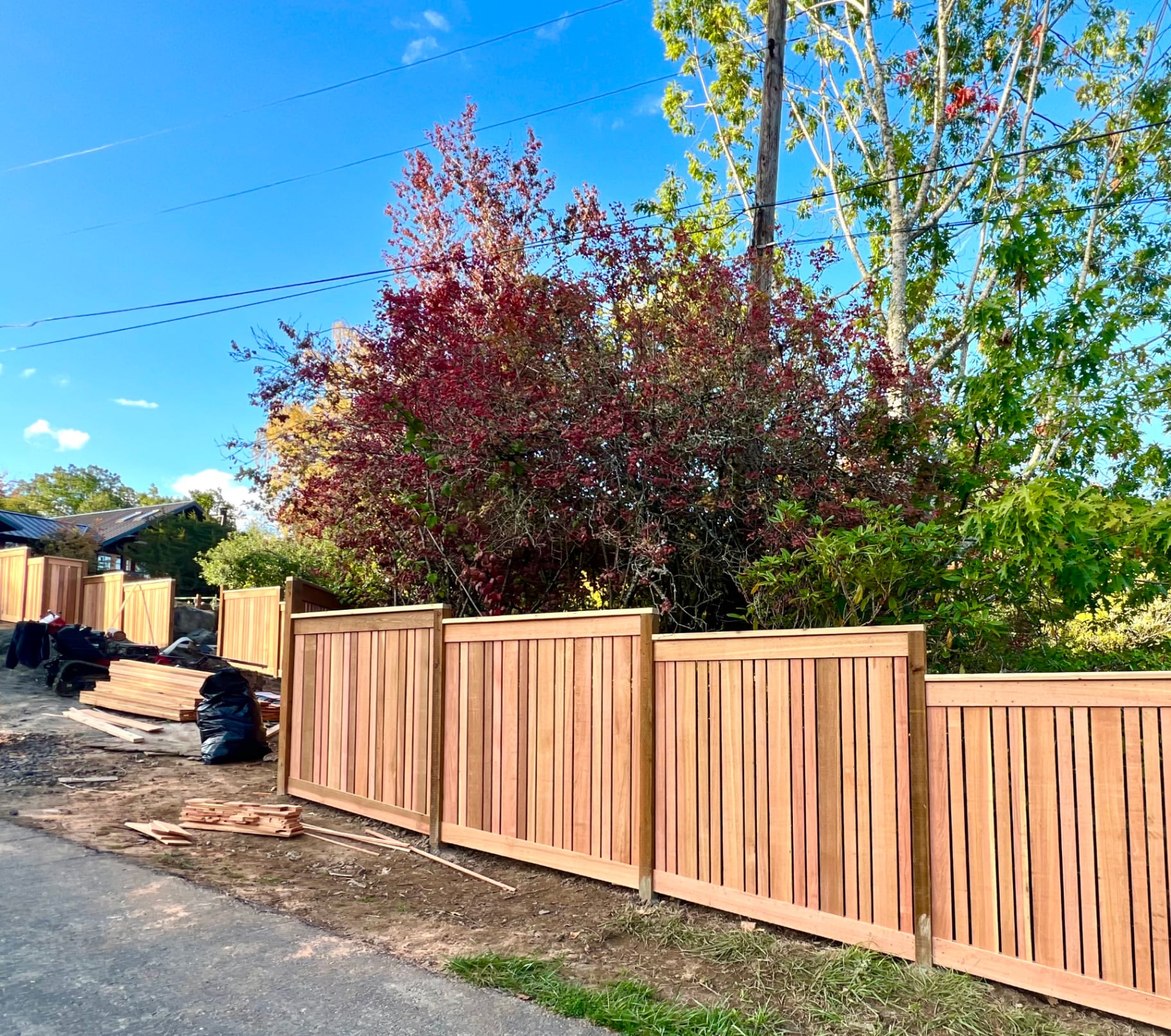 West Linn · Horizontal Cedar & Landscaping