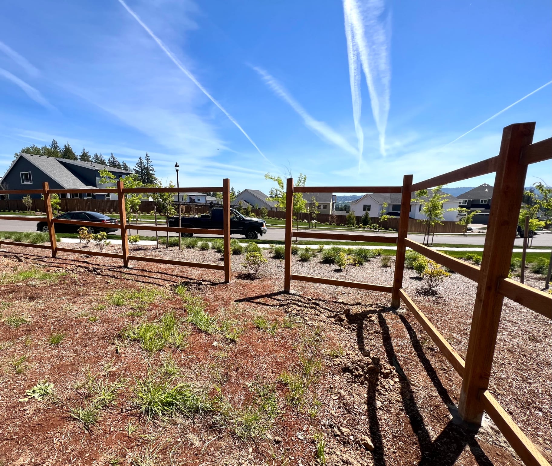 Wilsonville · Post & Rail Ranch Fence