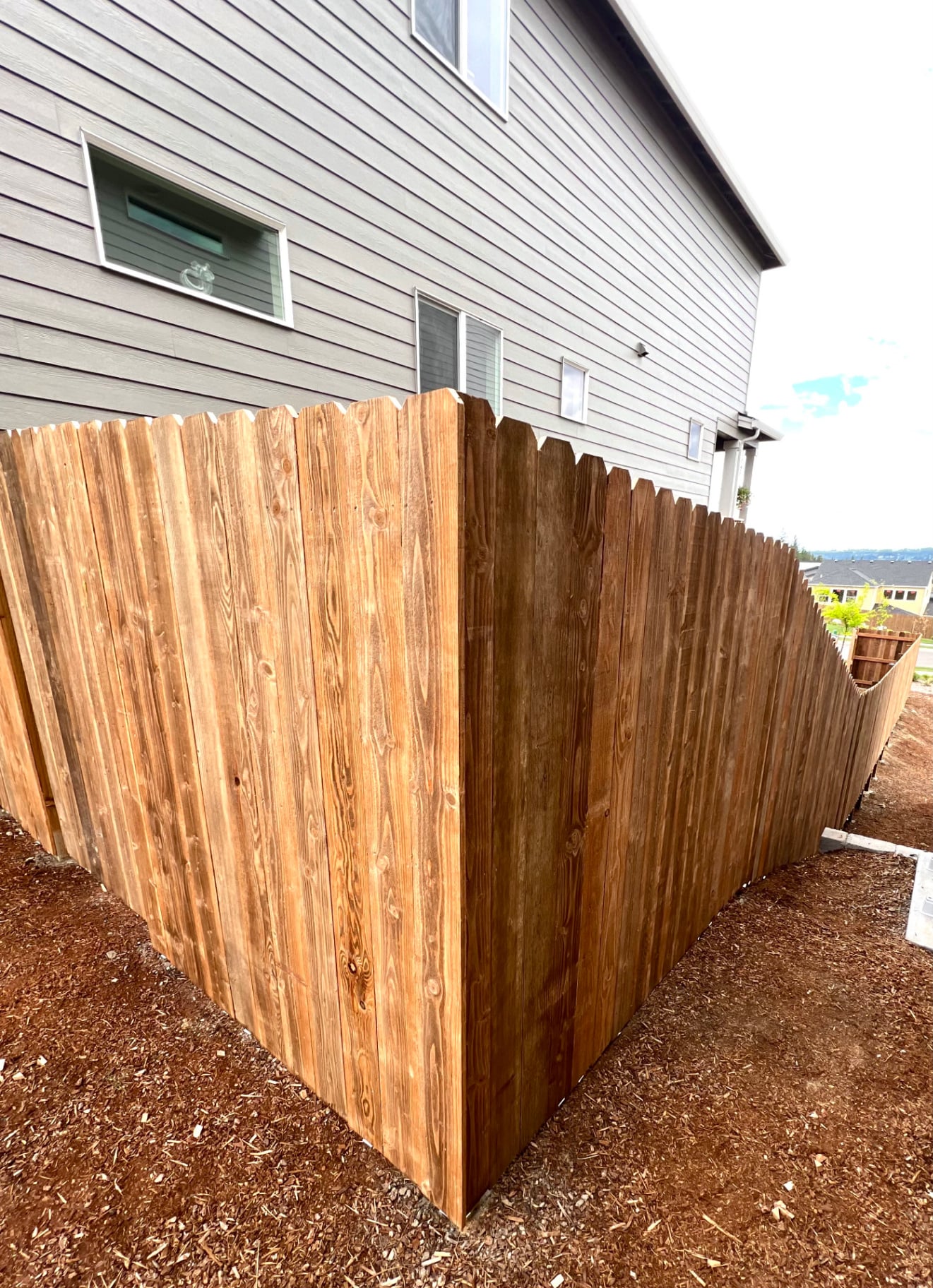 Portland · Cedar Privacy on Slope