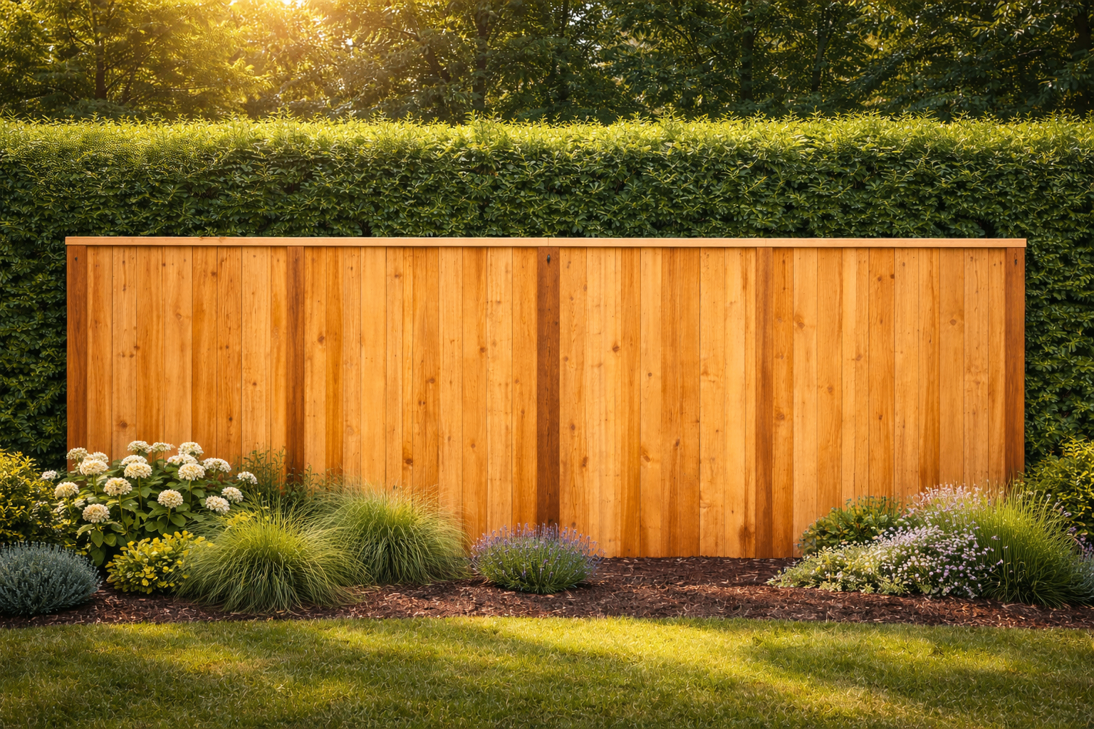 Standard Vertical Cedar Fence | Masters Fences Portland